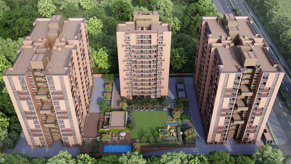 Embrace, 3 BHK, Adani Shantigram, Ahmedabad
