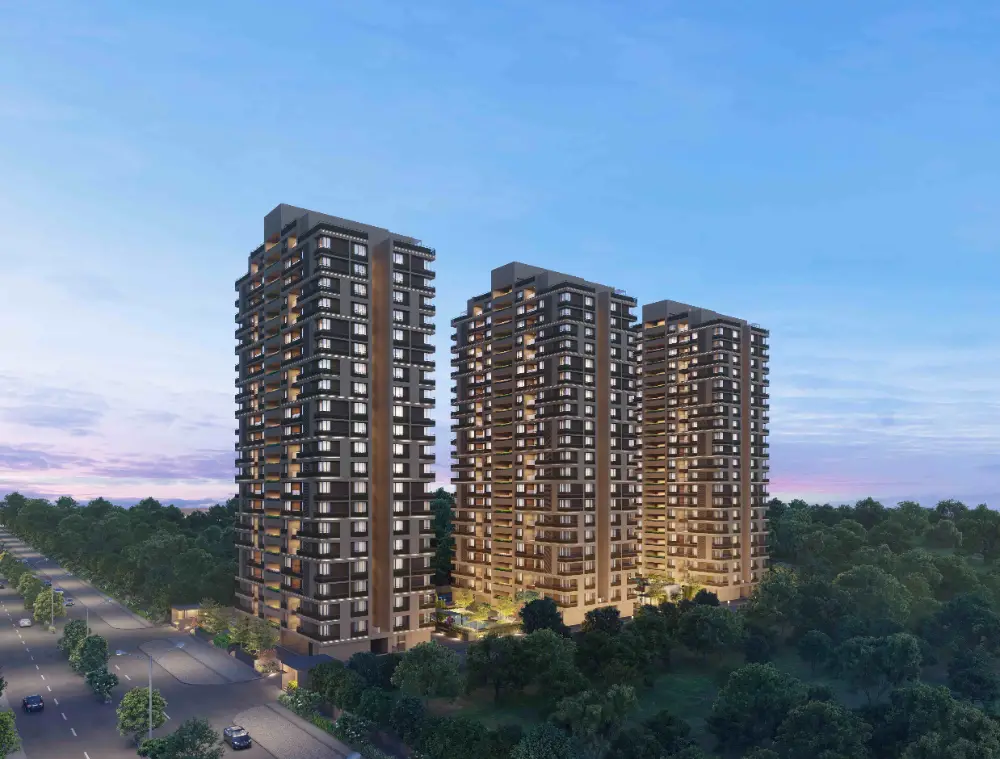 Greenfield, 3 BHK + 4 BHK penthouses, Adani Shantigram, Ahmedabad