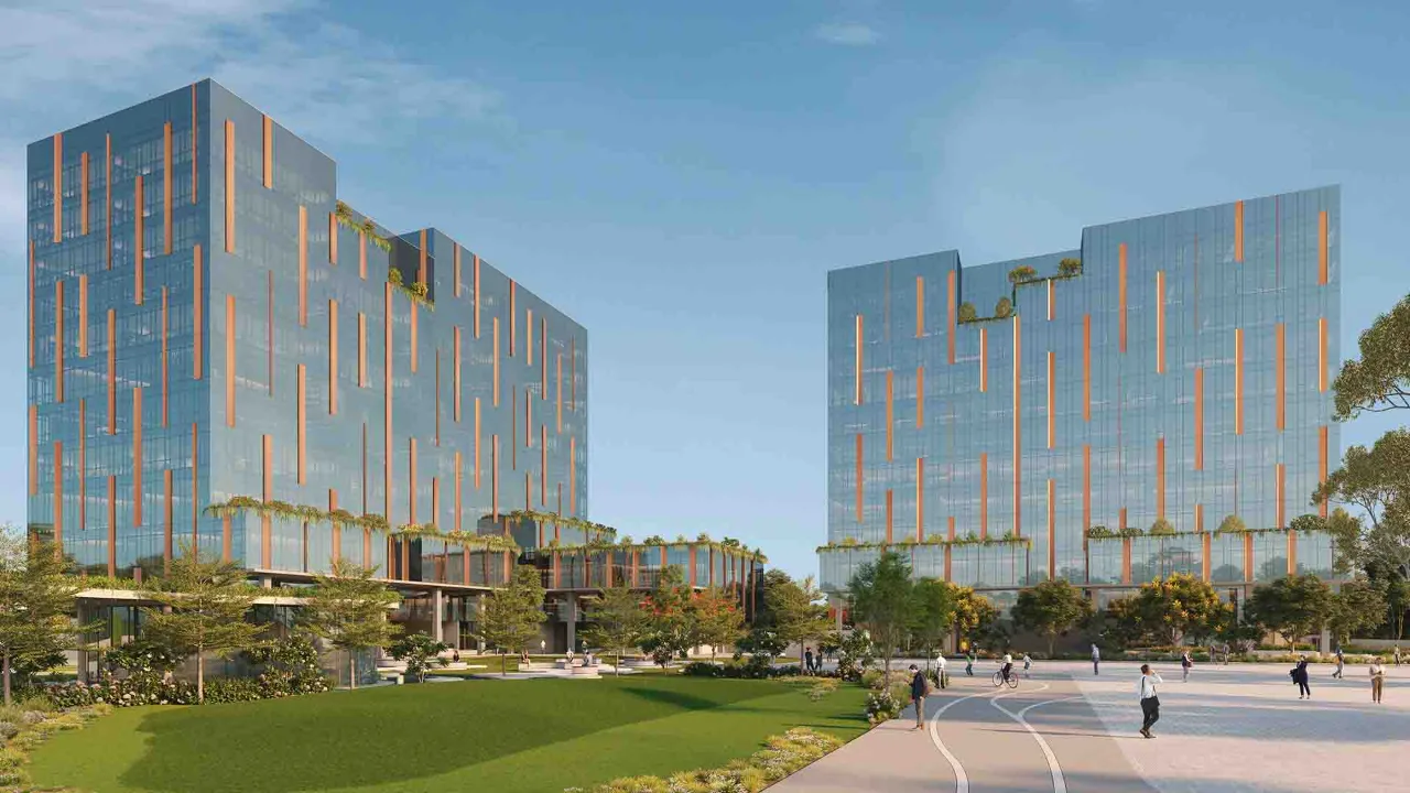 Inspire Corporate Capital exterior, Adani Shantigram, Ahmedabad