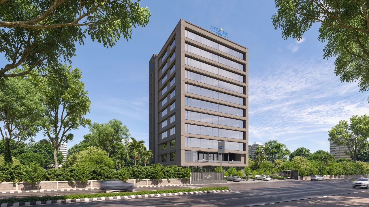 Inspire Edge exterior, Adani Shantigram, Ahmedabad