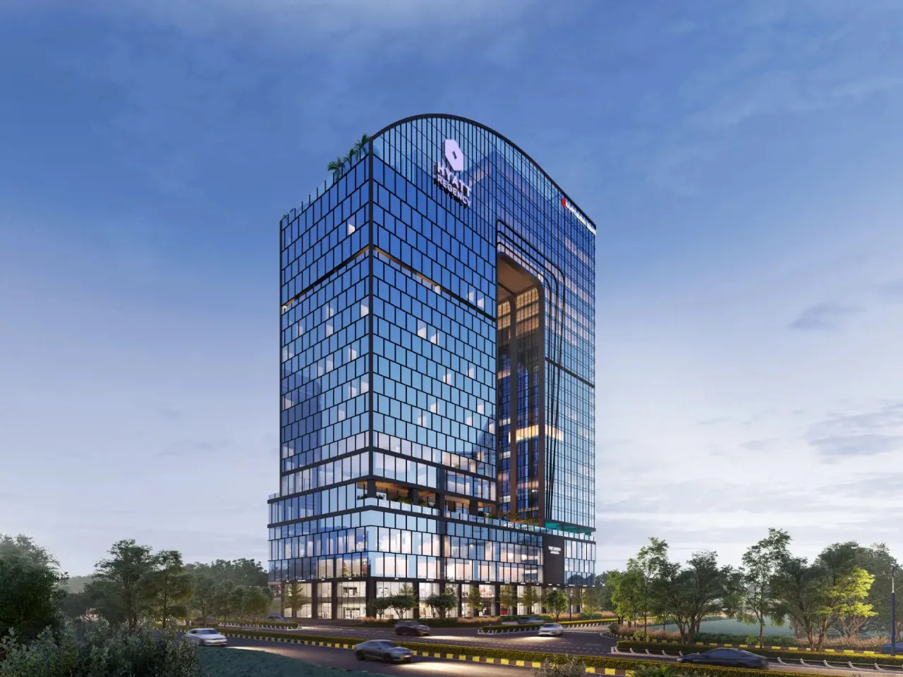The Ganga exterior, GIFT City, Gandhinagar