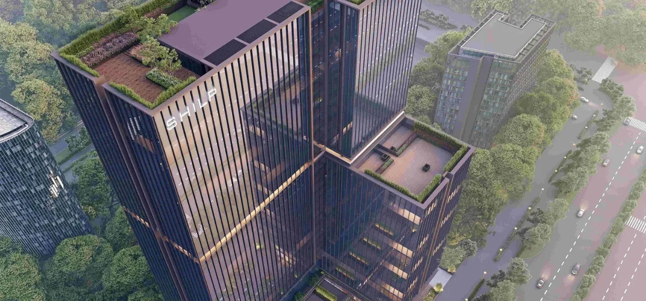 Shilp Centrica exterior, GIFT City, Gandhinagar