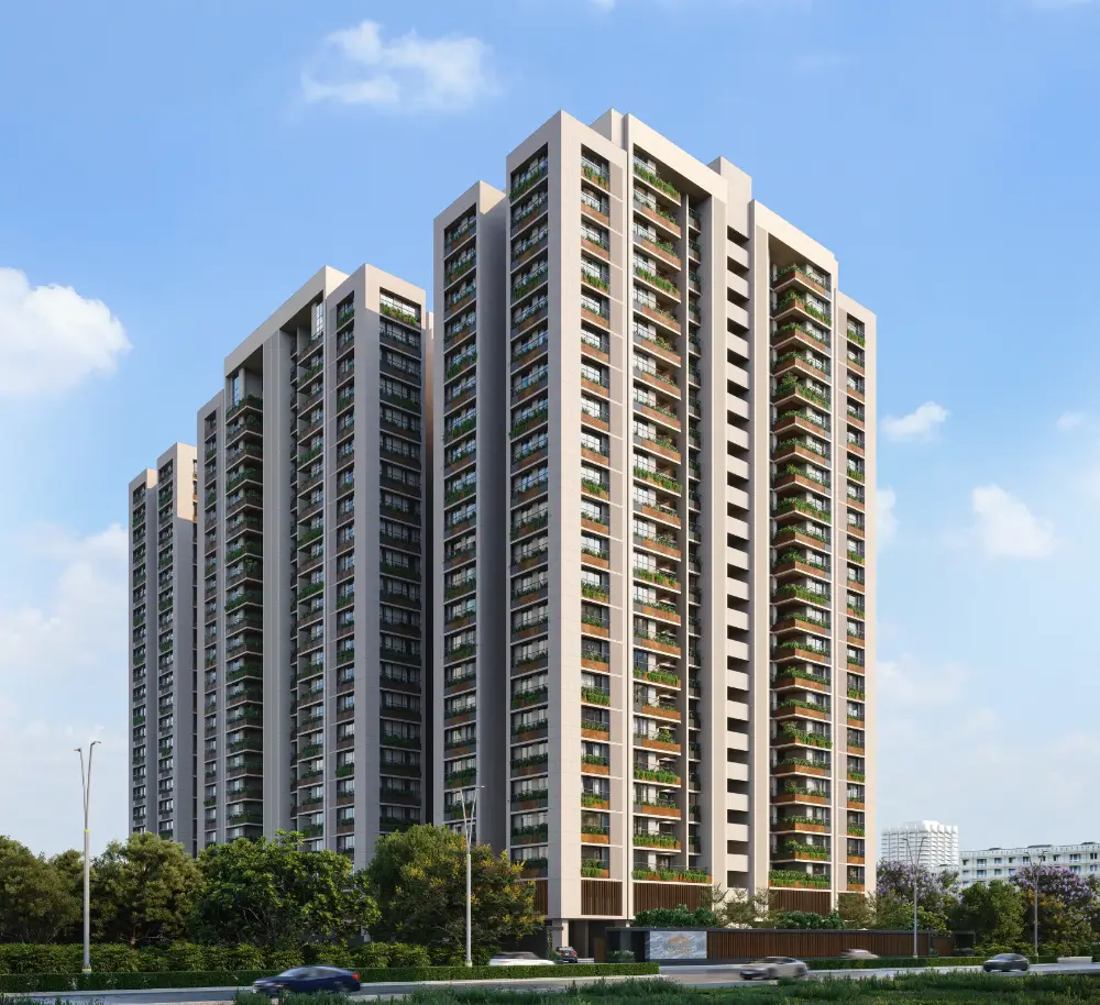 Skyline, 4 BHK + penthouses, Adani Shantigram, Ahmedabad