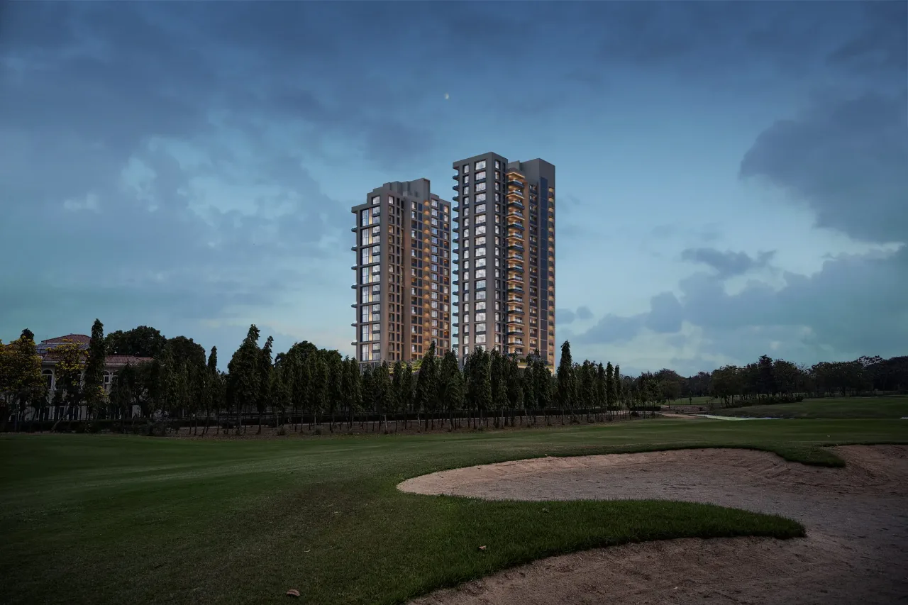 The Storeys Golf Coast exterior, Adani Shantigram, Ahmedabad