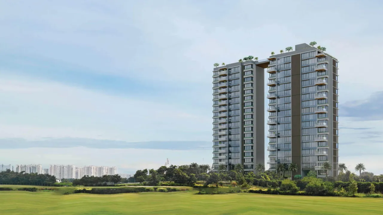 The Storeys exterior, Adani Shantigram, Ahmedabad