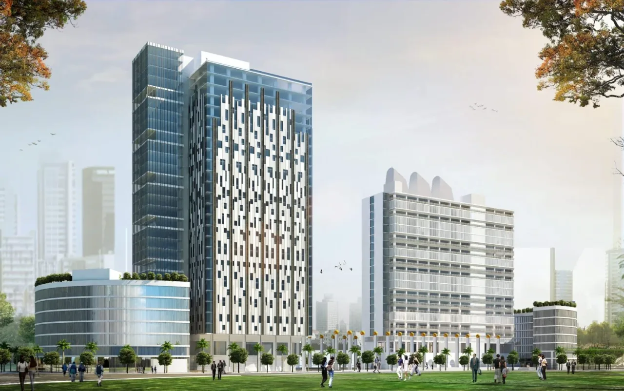 WTC GIFT City exterior, GIFT City, Gandhinagar